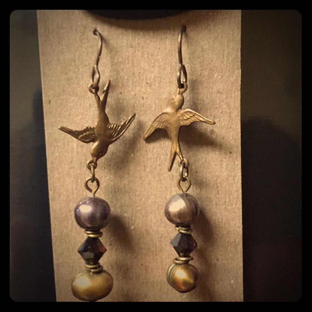 Boho Bird Earrings ✨